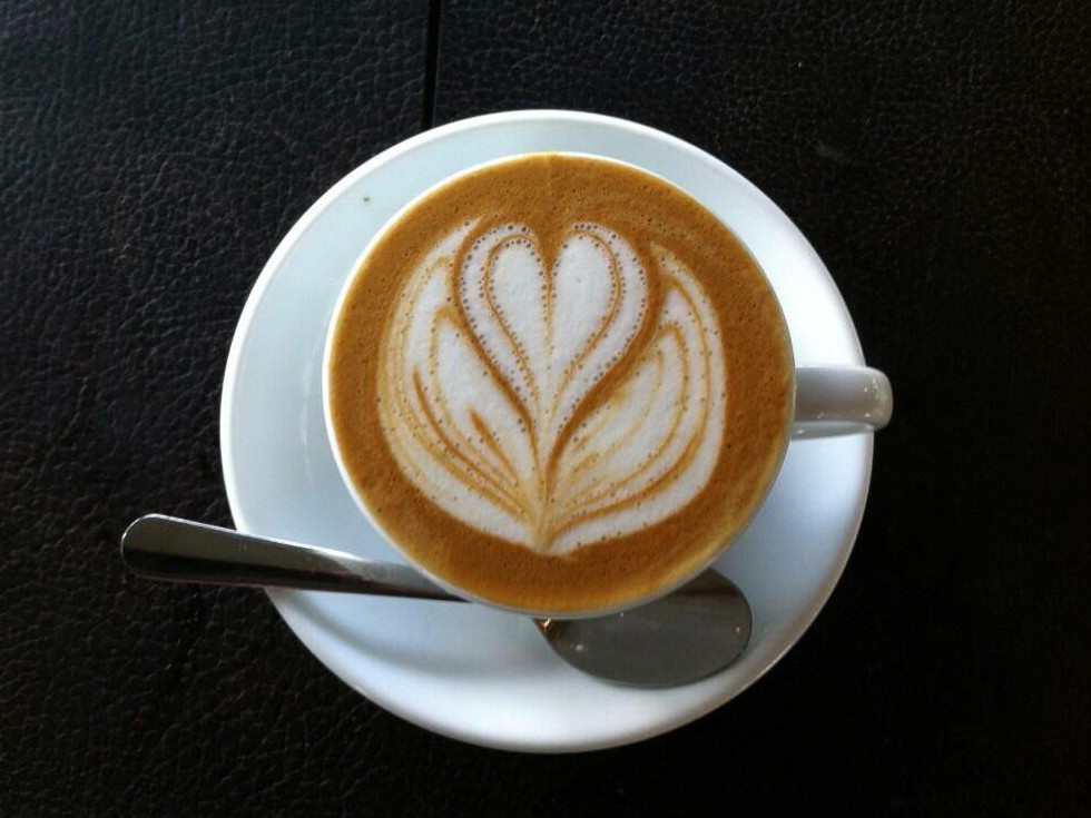 Blacksmith coffee latte art