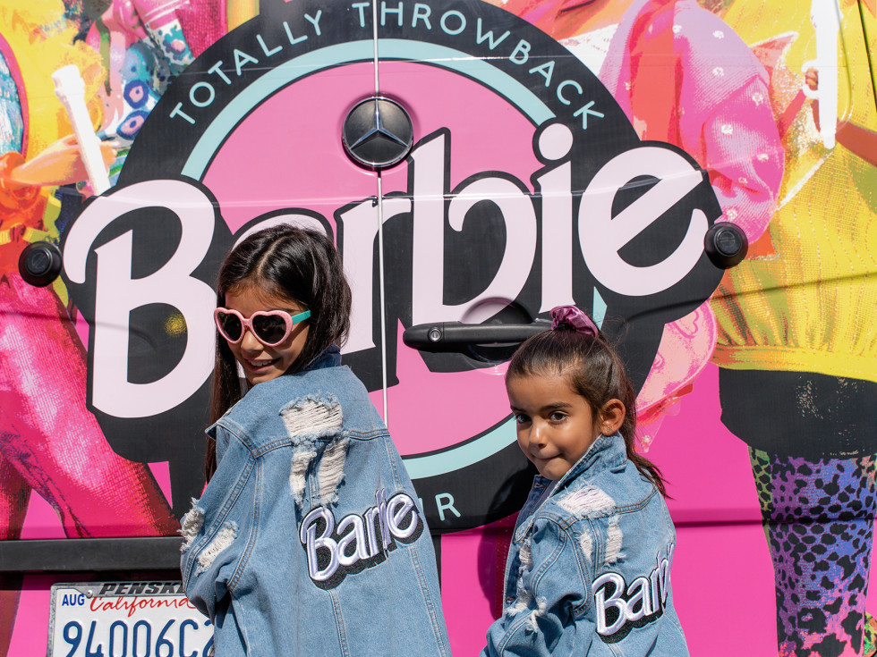 Barbie Totally Throwback Tour truck