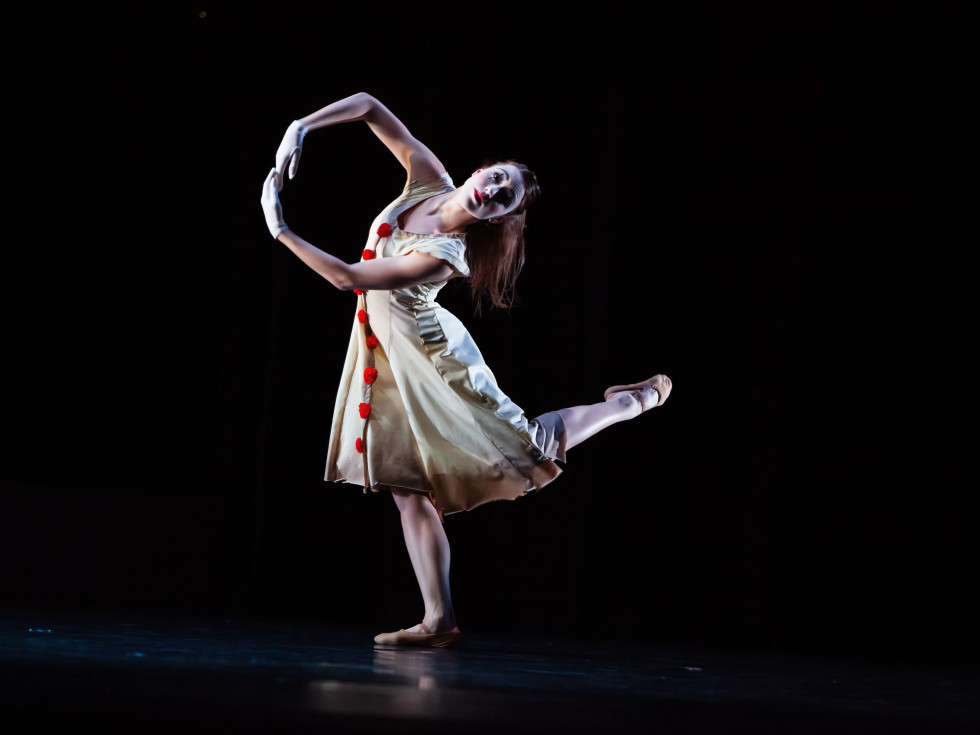 Principal Jessica Collado in Christopher Bruce’s Hush.