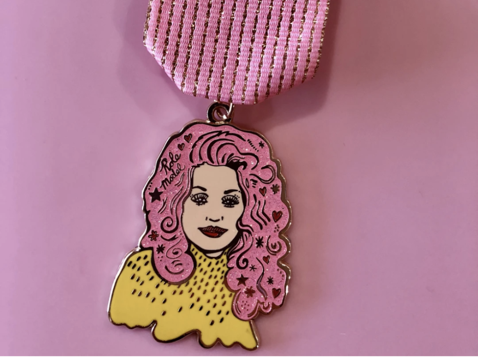 Ruby City Dolly Parton Fiesta Medal