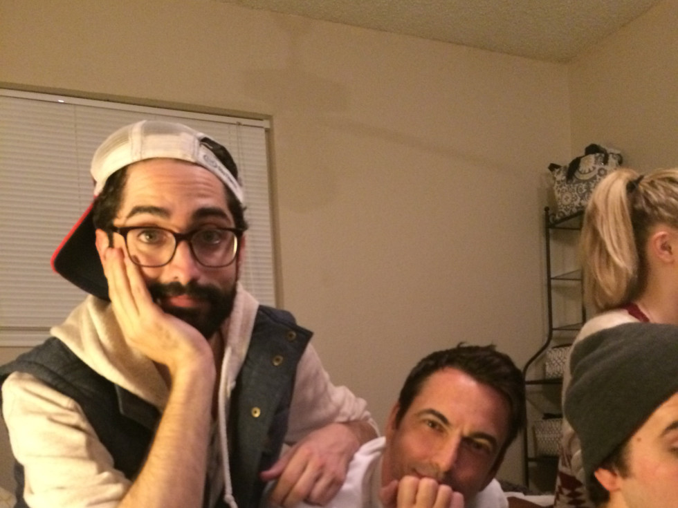 Seth Womack and Donald Fowler at the Creep afterparty