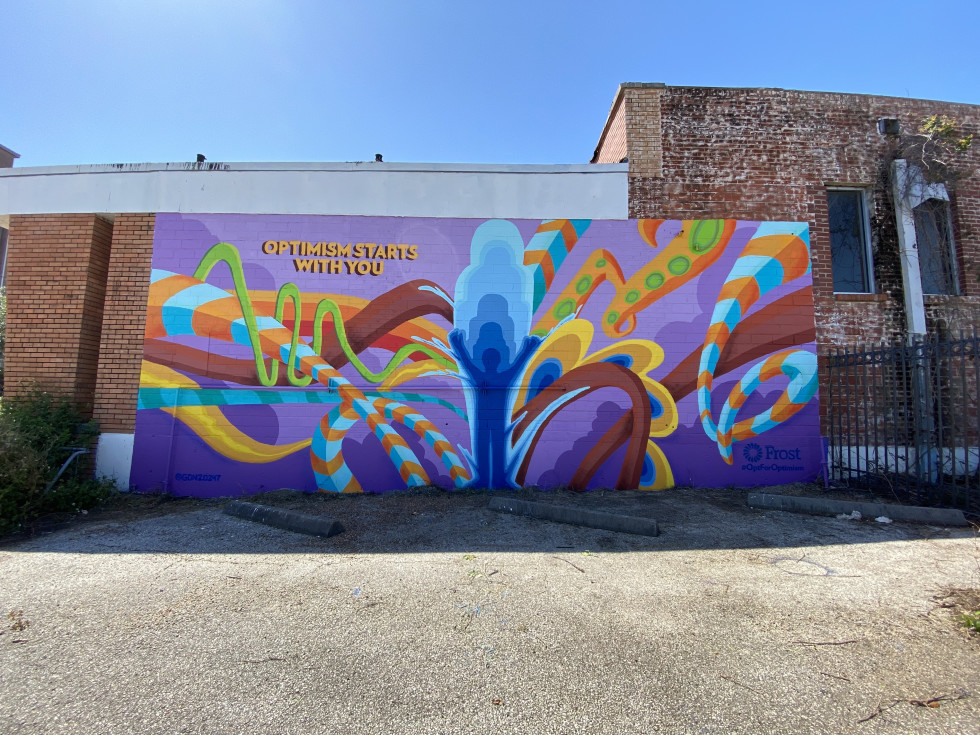 Houston Frost mural GONZO247