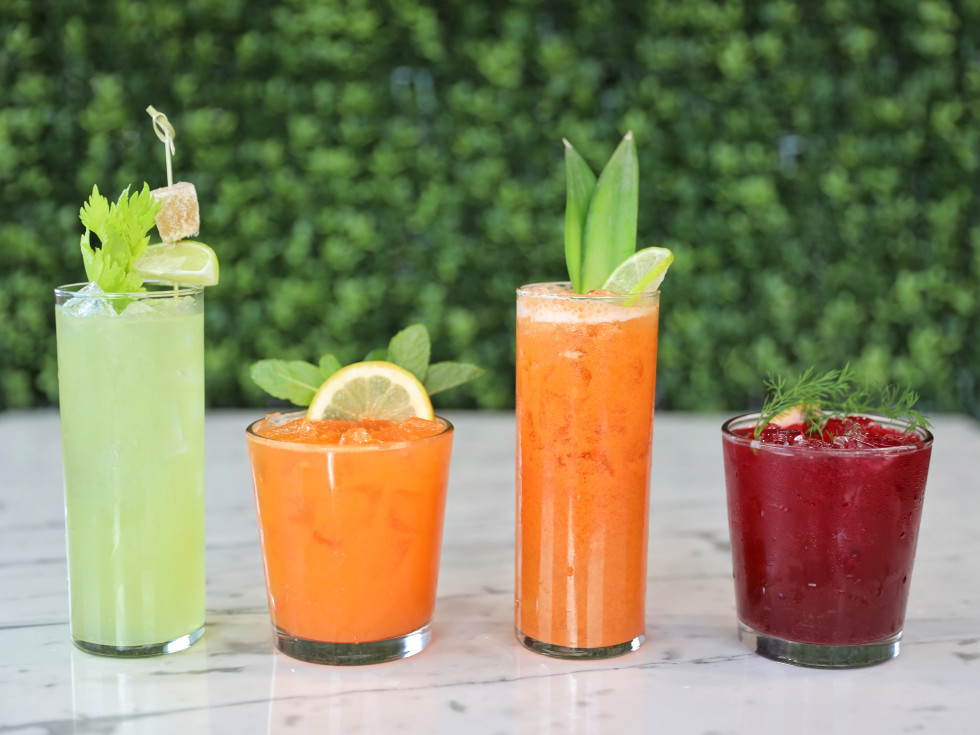 Kerbey Lane Cafe, juices, drinks
