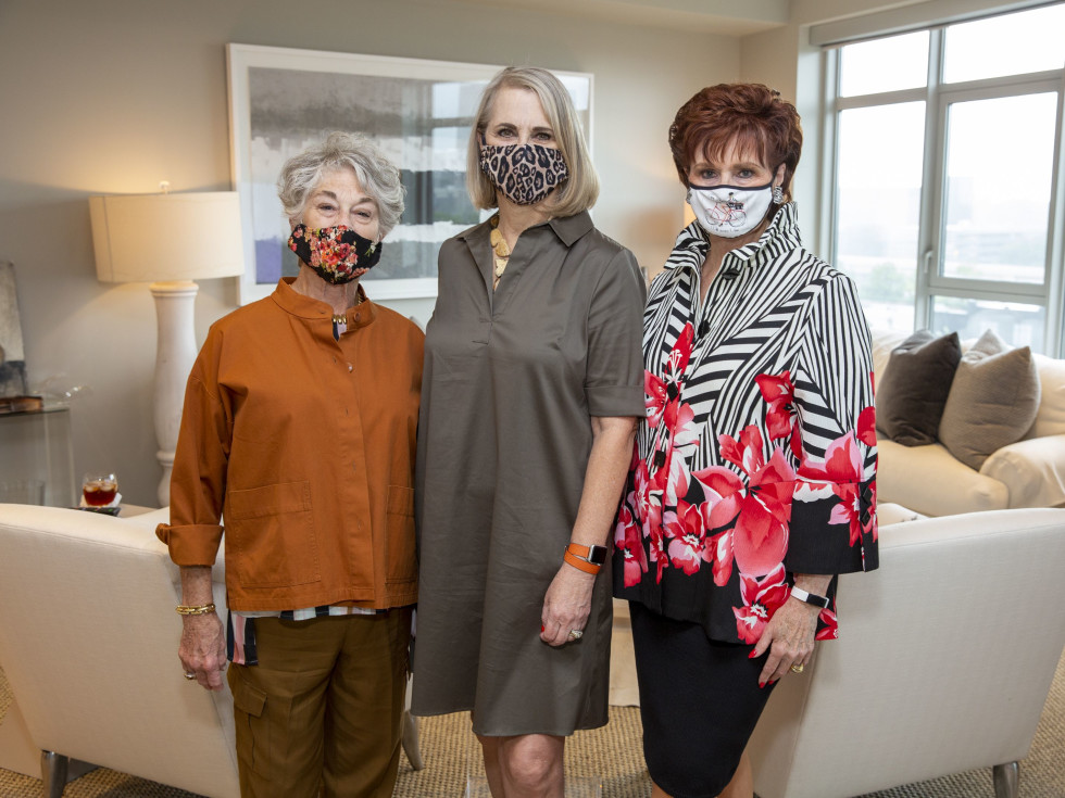 Salvation Army luncheon 2020 Chic Boutique Charlene Dwyer (77057), Susan Hansen (77019) Carol Sharp