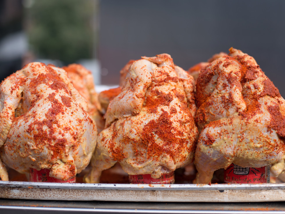 Underbelly Hospitality Southern Smoke beer can chicken