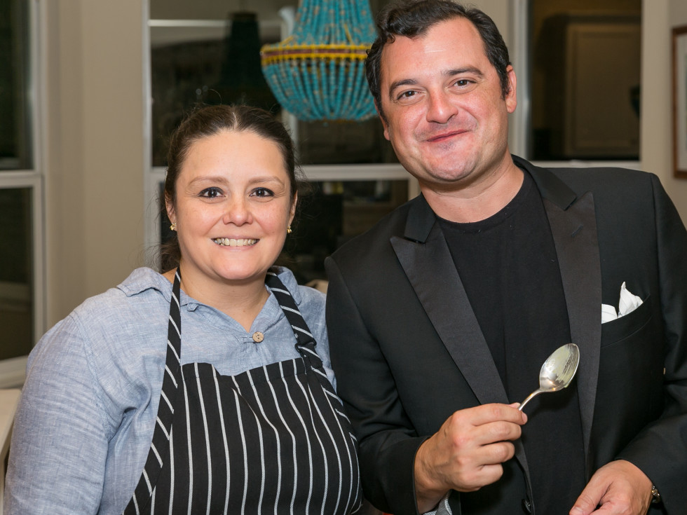 Homemade Hope Home is where the heart is gala 2020 Adriana Maldonado, David Cordua