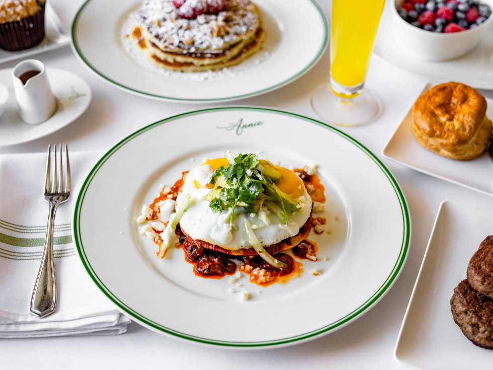 Cafe Annie huevos rancheros