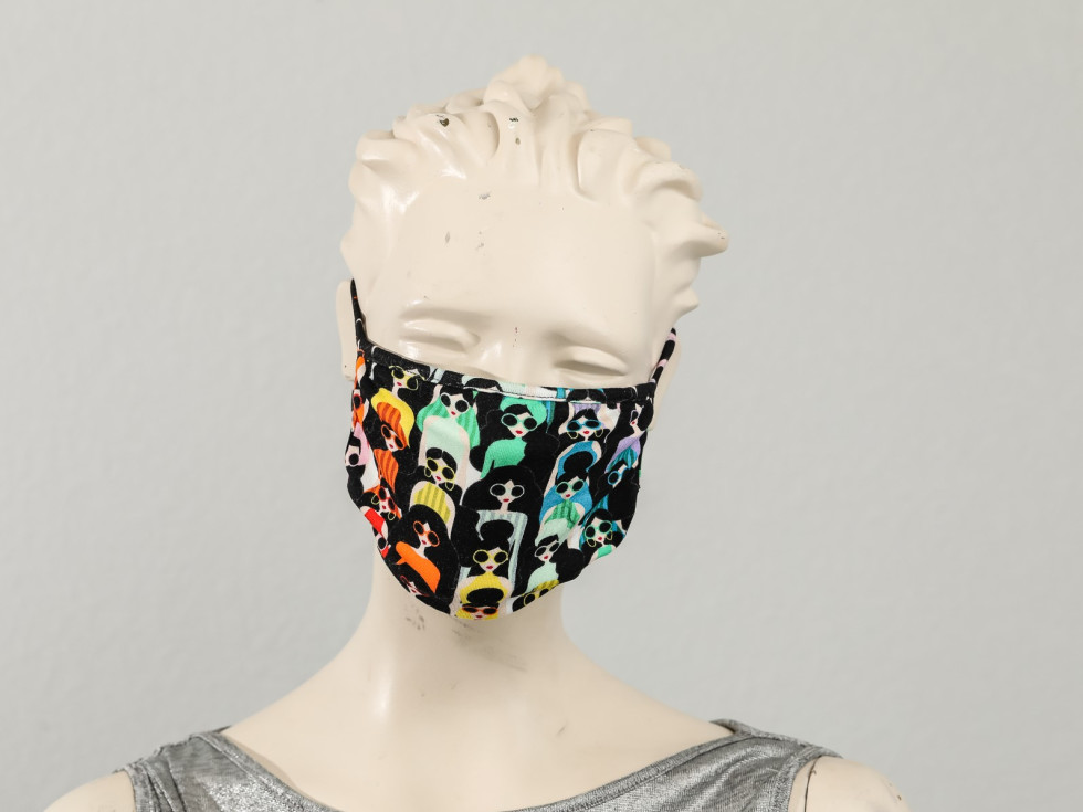 Alice and Olivia mask, Fashion Meets Mask