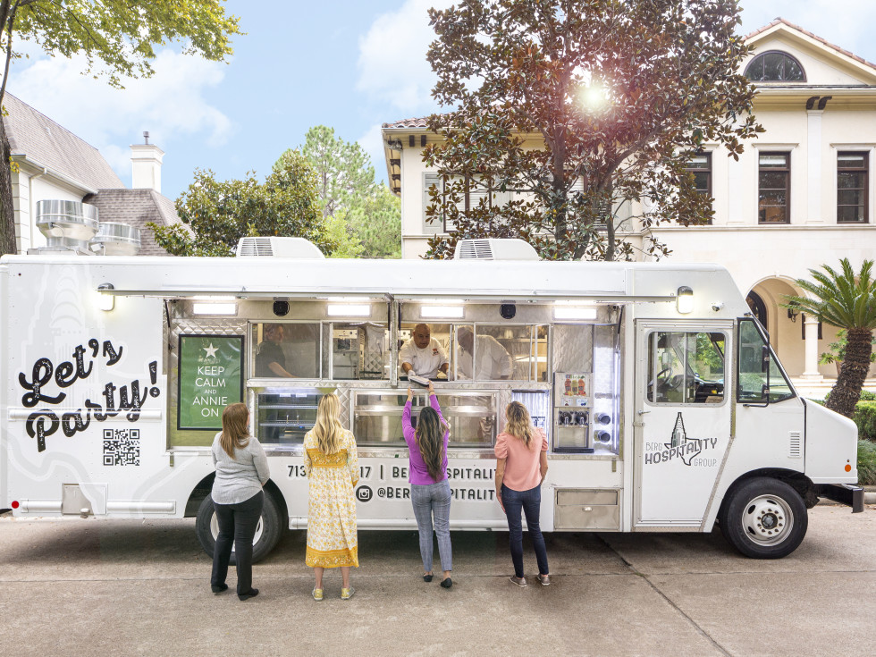 Berg Hospitality food truck catering