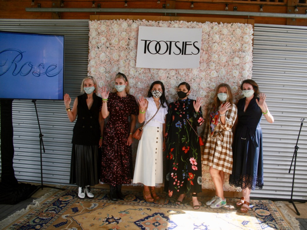 VIP Brunch Lela Rose Hope Farms 2020 Sheree Frede, Virginia McMullen, Stephanie Pai Fleck, Sippi Khurana, Melissa Sugulas, Katherine Warren
