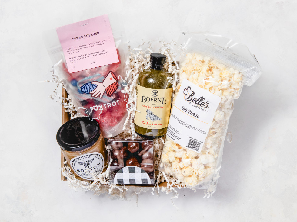 Texas foodies small gift basket