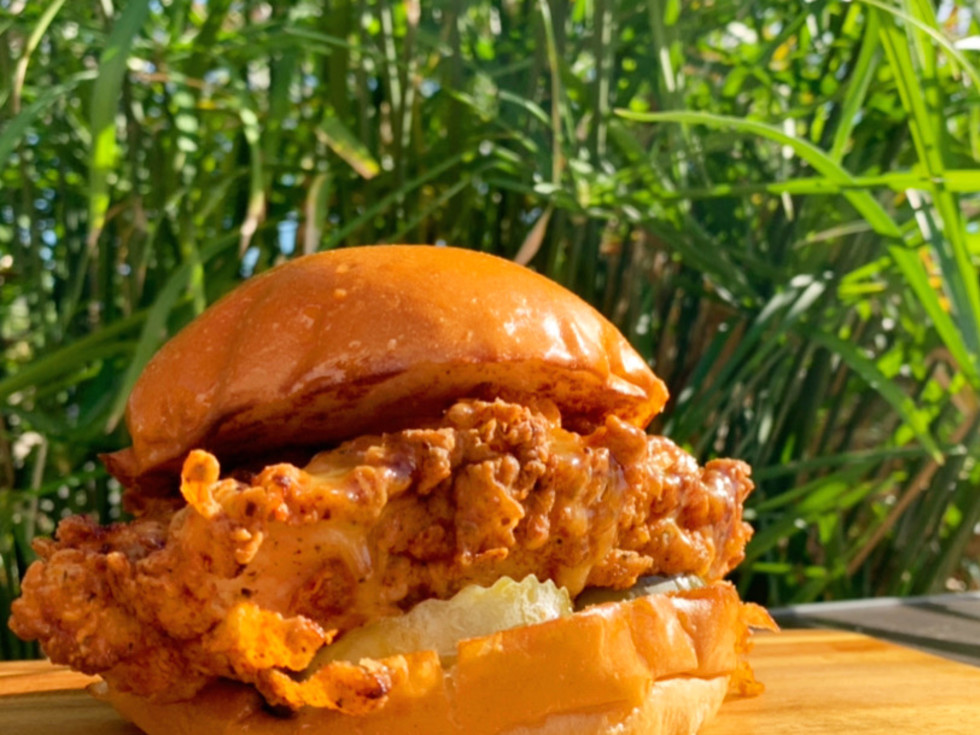The Courageous chicken sandwich