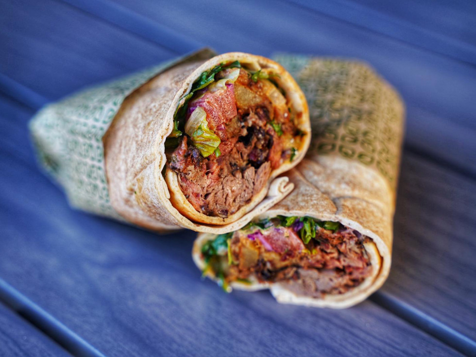 Craft Pita Truth BBQ smoked lamb shawarma