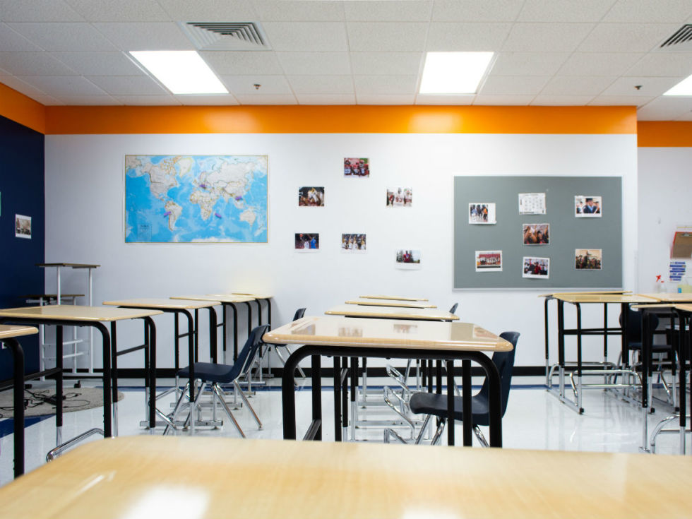 Charitable actions around Dallas include gift of these standing desks
