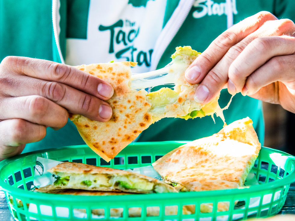 Taco Stand quesadilla