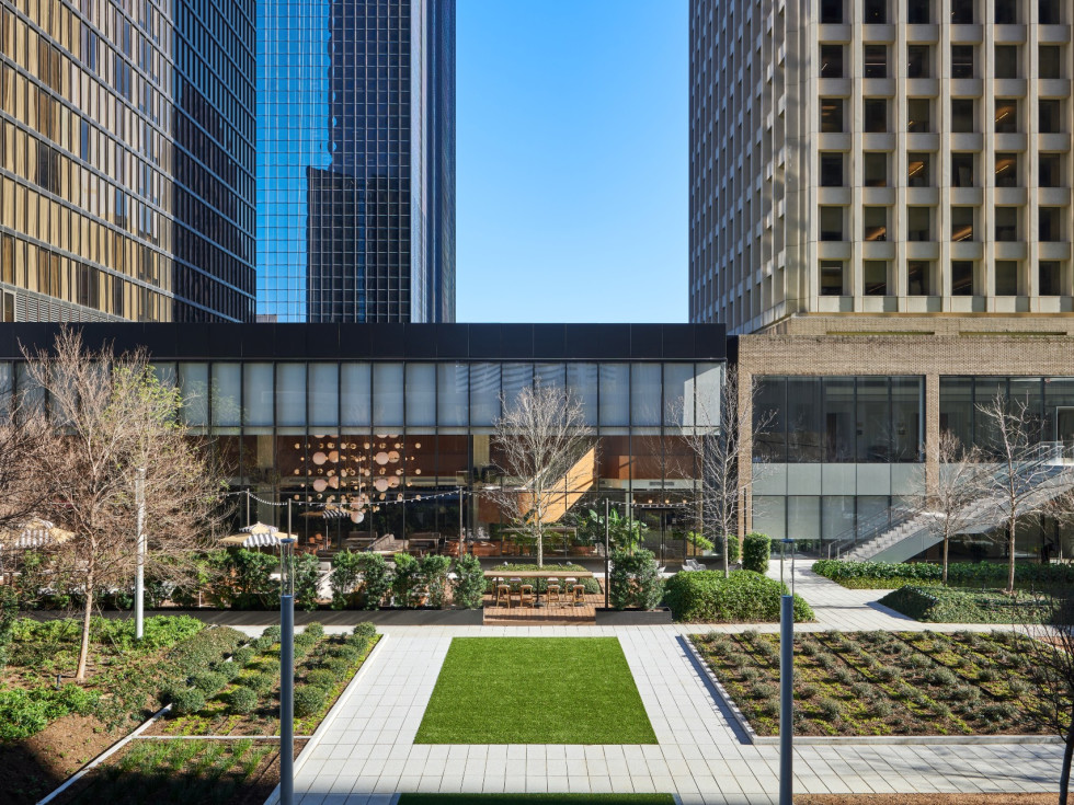 Allen Center Courtyard