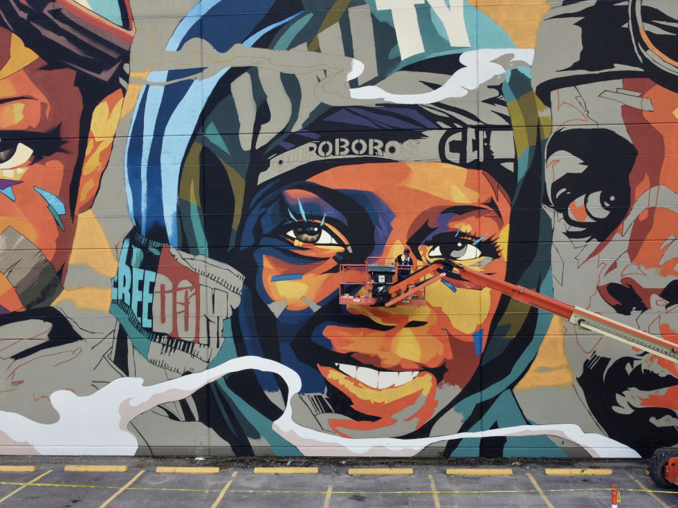 Zero Hunger Houston Mural