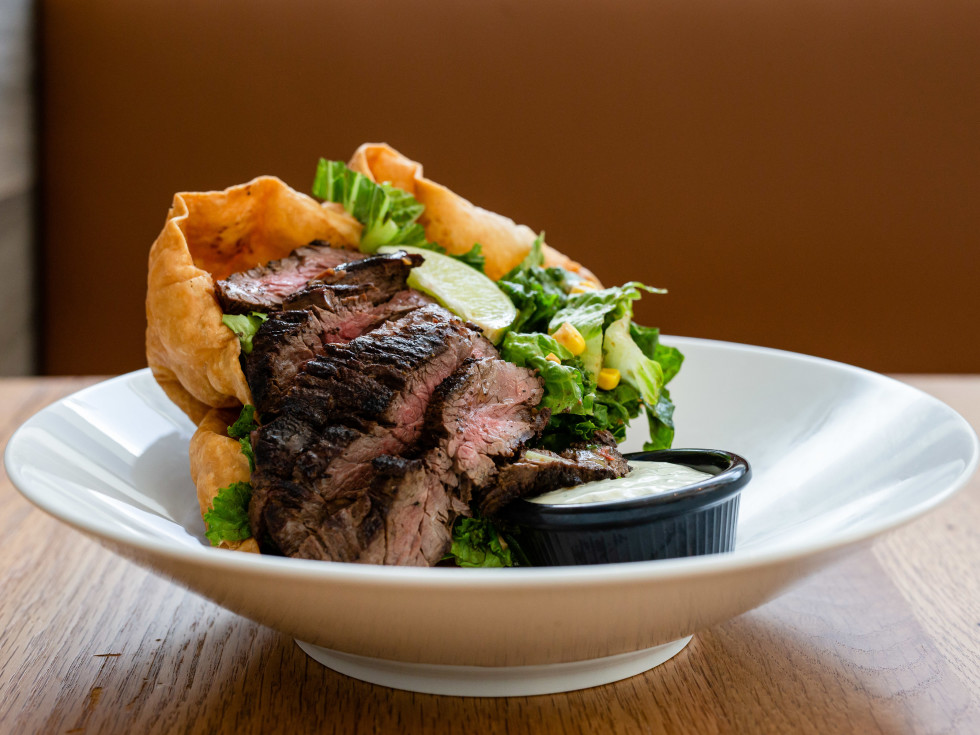 Fusion Eats steak salad