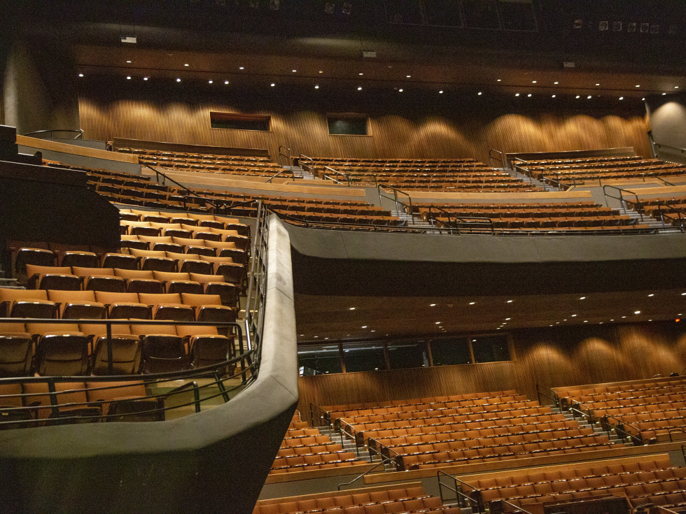 Bass Concert Hall before reno