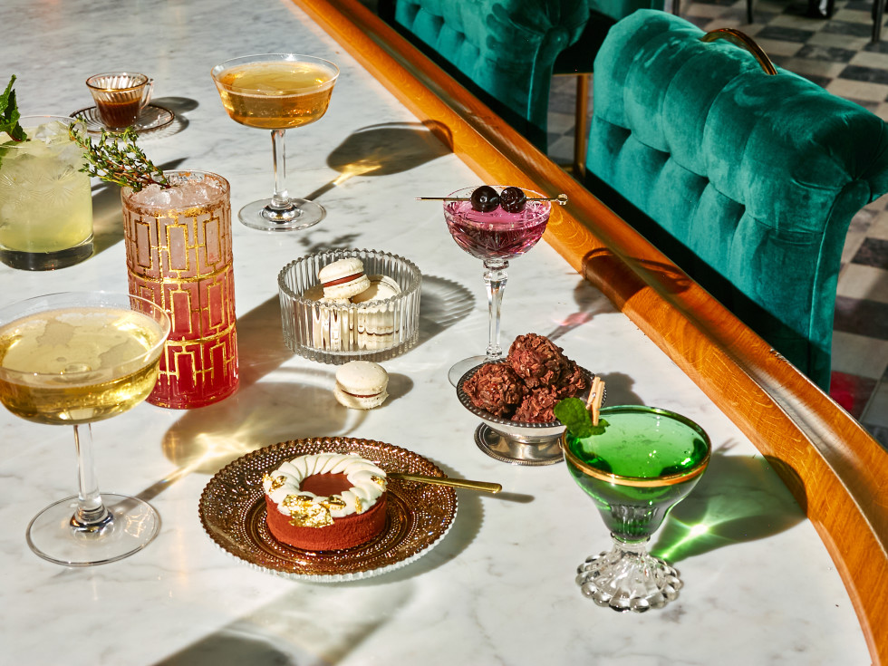 Lutie's drinks and dessert