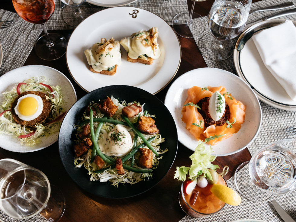 Bludorn brunch spread