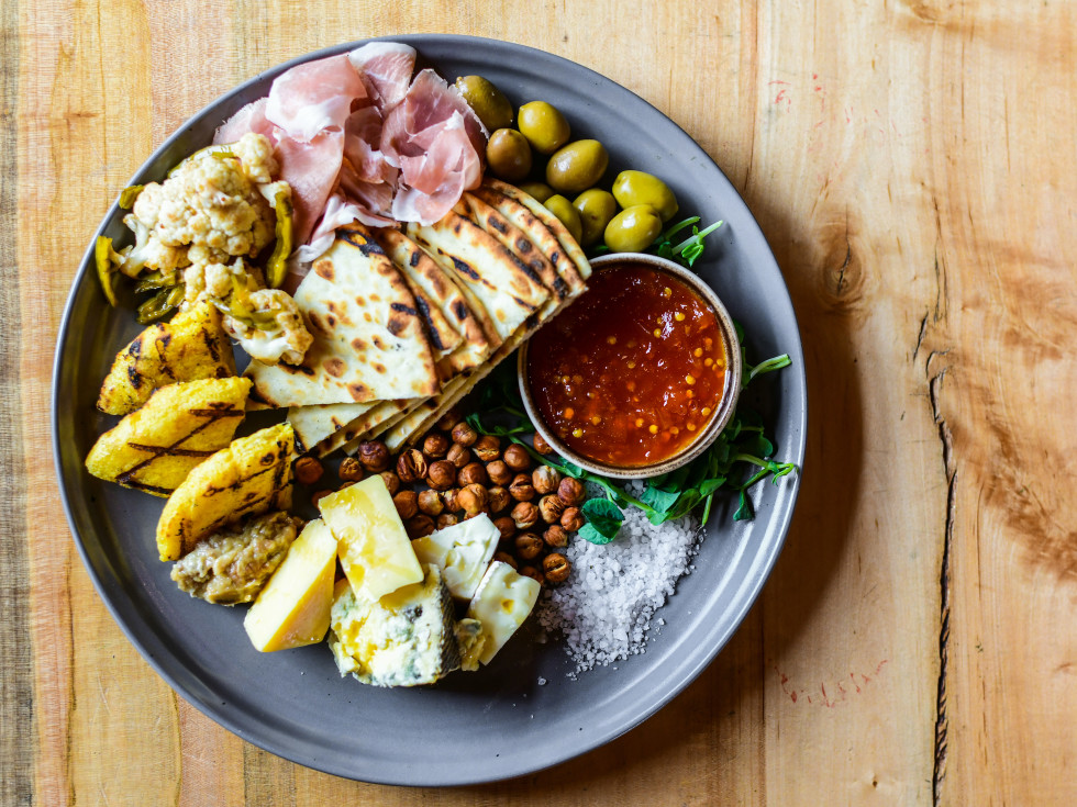 Mastranto's brunch global cheeseboard