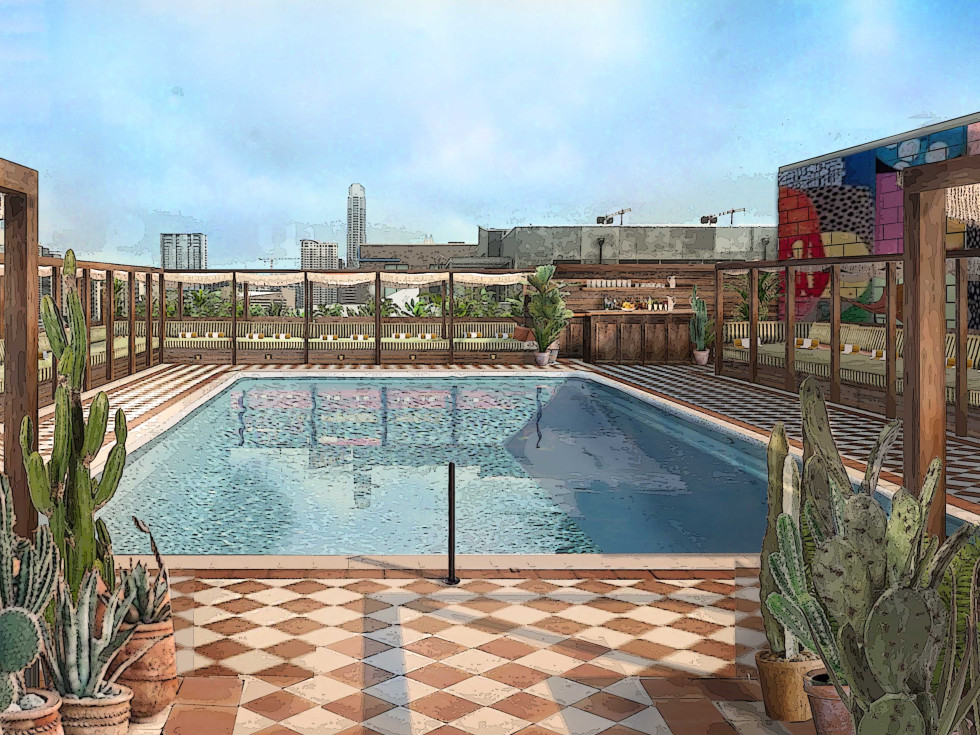 Soho House Austin pool