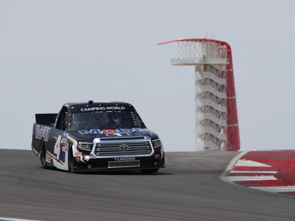 John Hunter Nemechek car at COTA