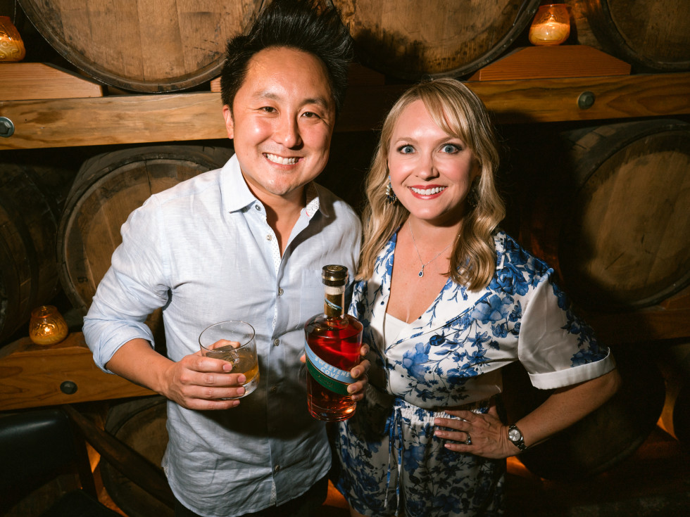 Leon and Tiff Chen with Sweetens Cove
