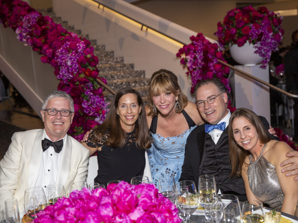 MFAH Grand Gala Ball 2021 Jeff and Gina Luhnow; Franci Neely; Jeremy and Wendi Monthy
