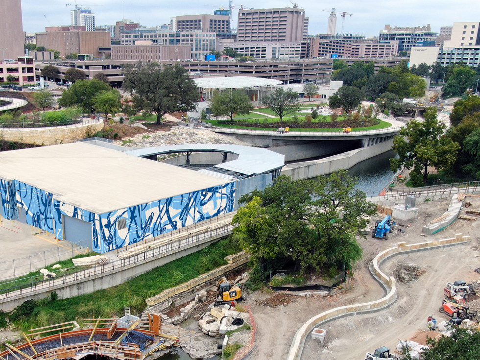Waterloo Park Mural downtown Austin