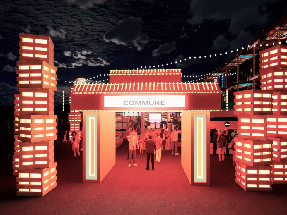 Commune food festival rendering