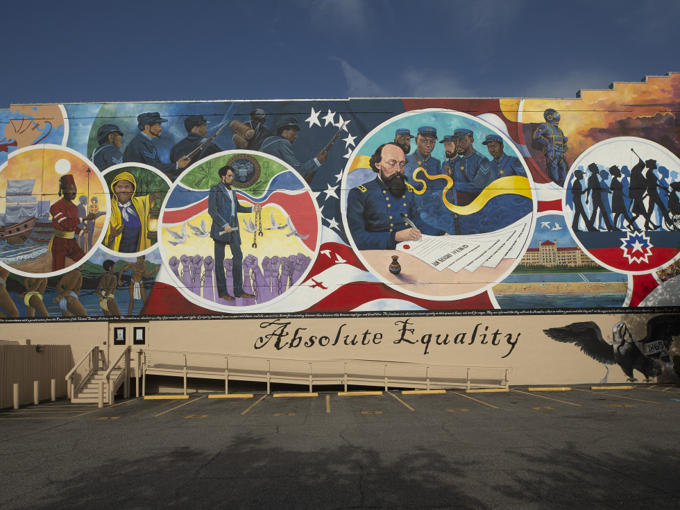 Absolute Equality mural in Galveston