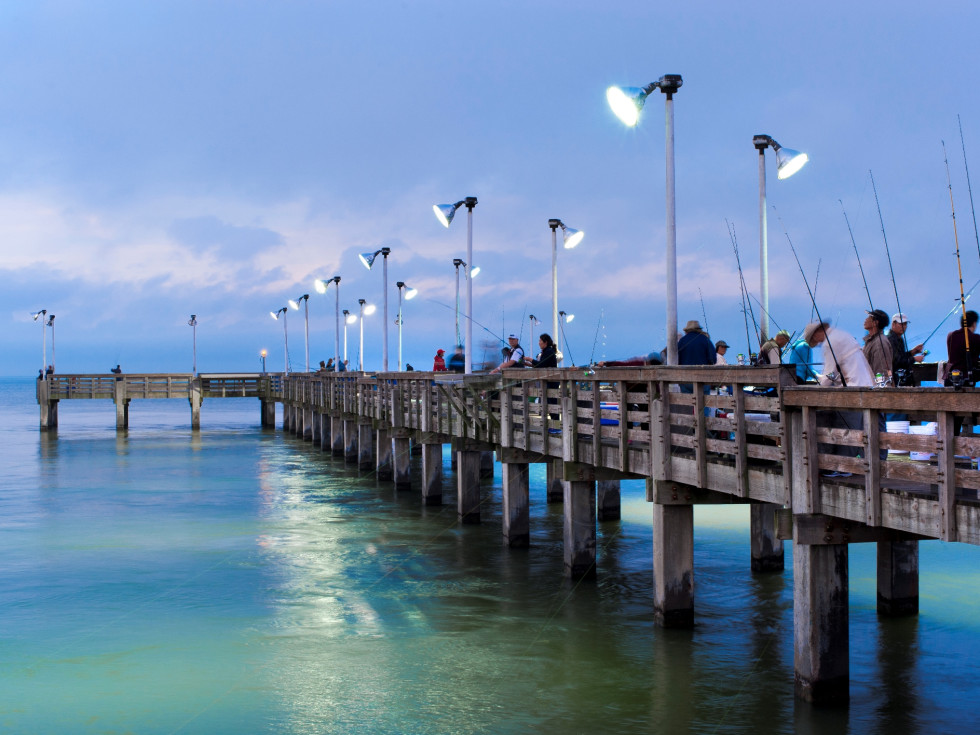 Seawolf Park fishing