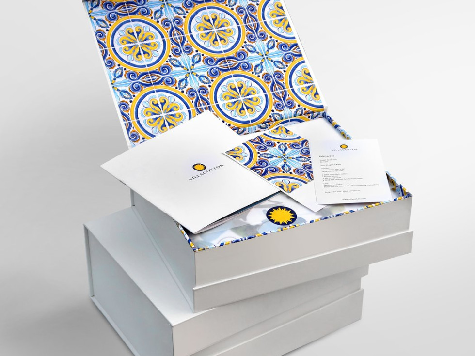 Villa Cotton packaging