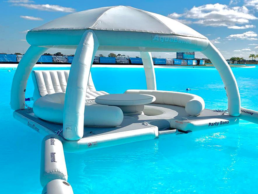 Texas’ largest crystal lagoon makes a splash with new floating cabanas ...