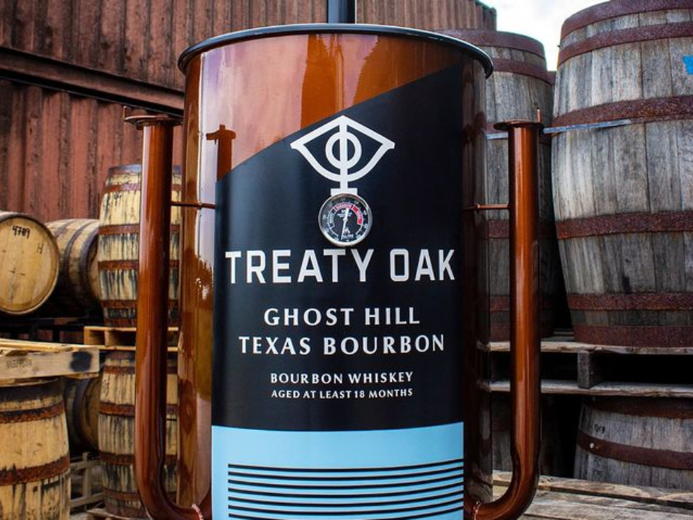 Treaty Oak Ghost Hill Texas Bourbon