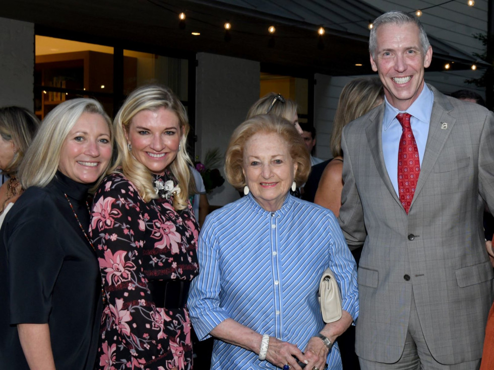 Carolyn Perot Rathjen, Katherine Perot Reeves, Margot Perot and Ken Lambrecht