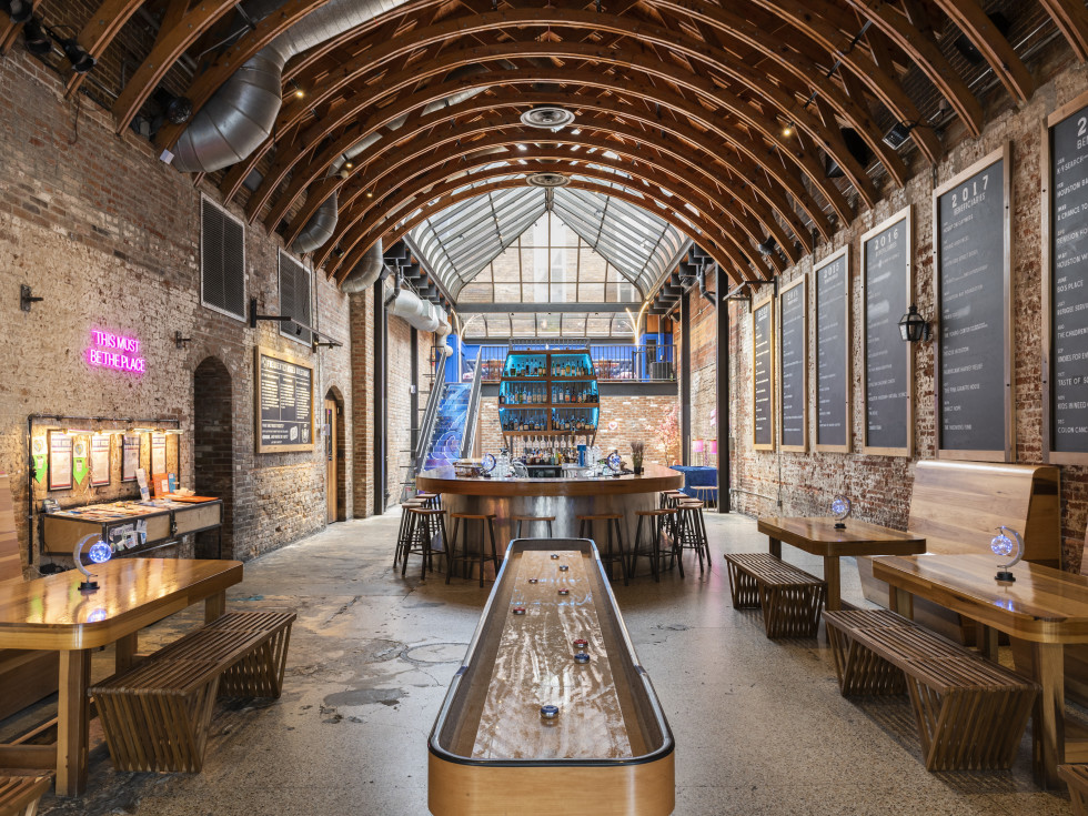 Angel Share HTX bar interior