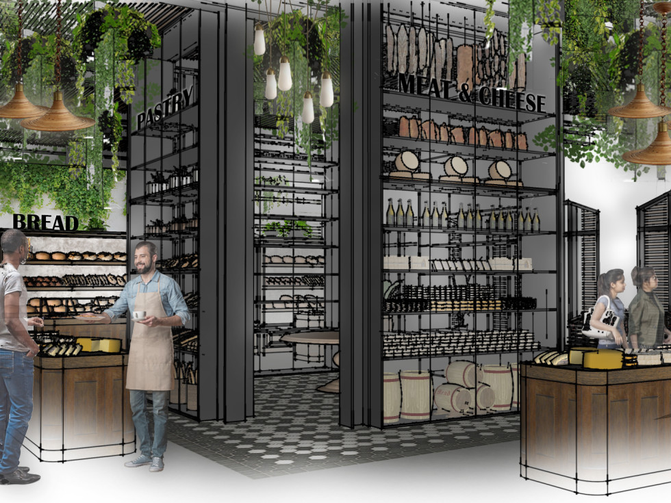 Tàstès interior rendering