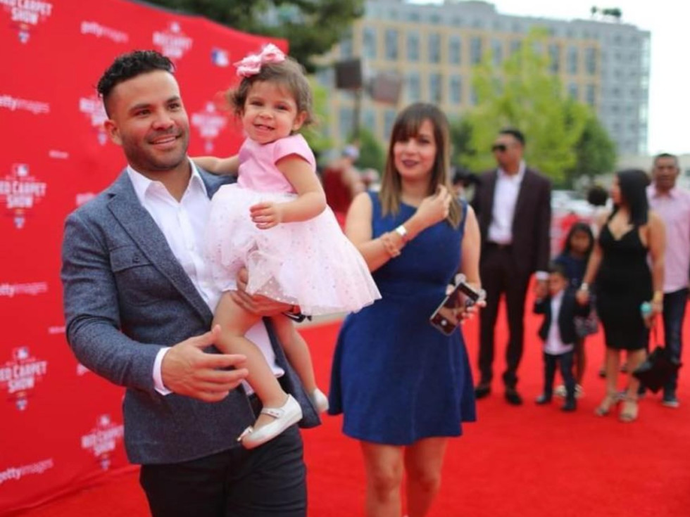 Jose Altuve Giannina Altuve daugher