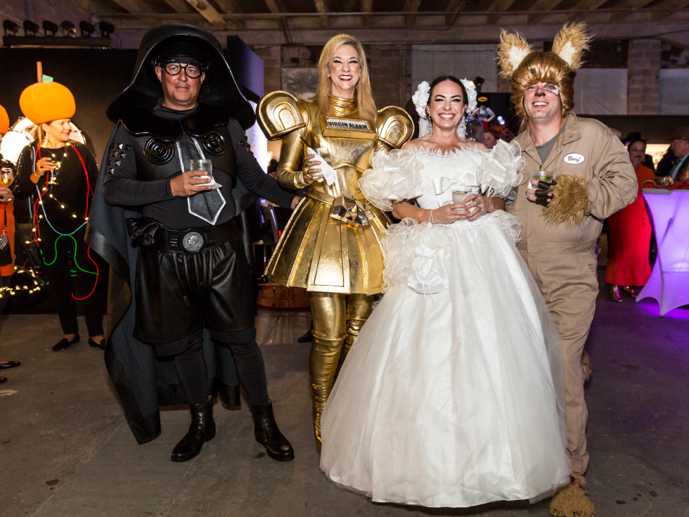 Orange Show Gala 2021 Chris Gillman, Katherine Gillman, Amy Stargel, Slade Stargel