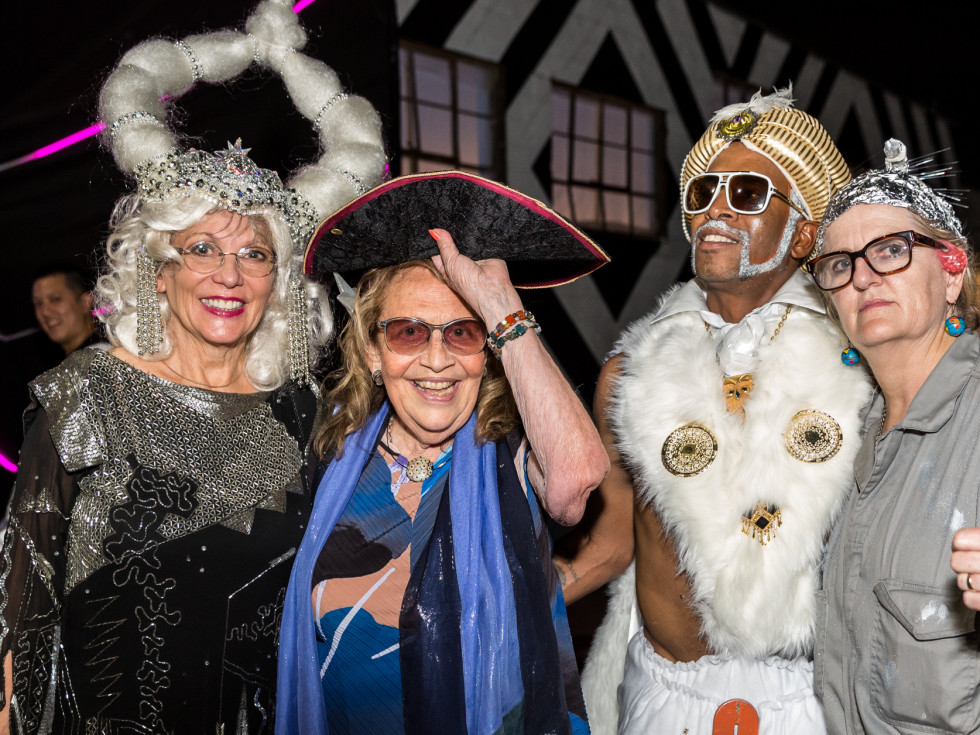 Orange Show Gala 2021 Dixie Friend Gay, Marilyn Oshman, Rickey Polidore Jr., Kelly Moran