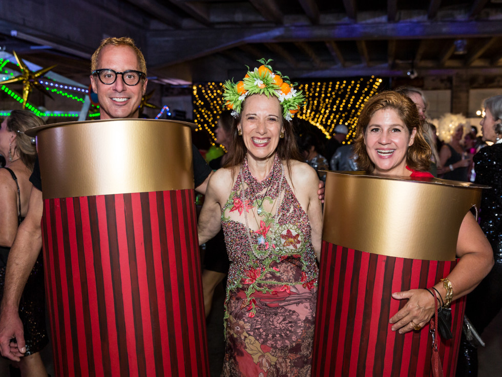 Orange Show Gala 2021 Mark Sullivan Catherine Anspon Libbie Masterson