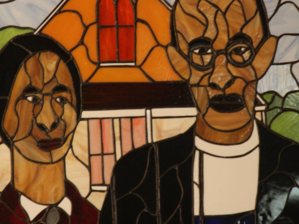 Anthony C. Edwards stained glass