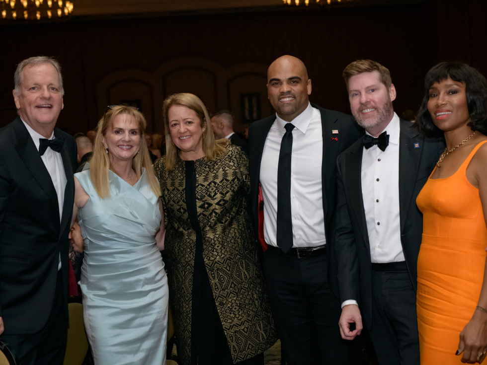 Black Tie Dinner Attendees, Morgan Cox, Jodie Patterson