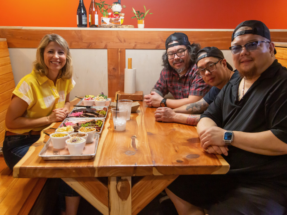 Samantha Brown Blood Bros. BBQ Robin Terry Wong Quy Hoang