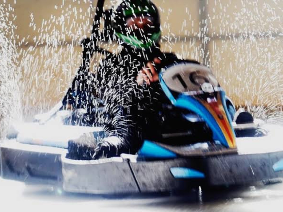 Go Karting on Ice