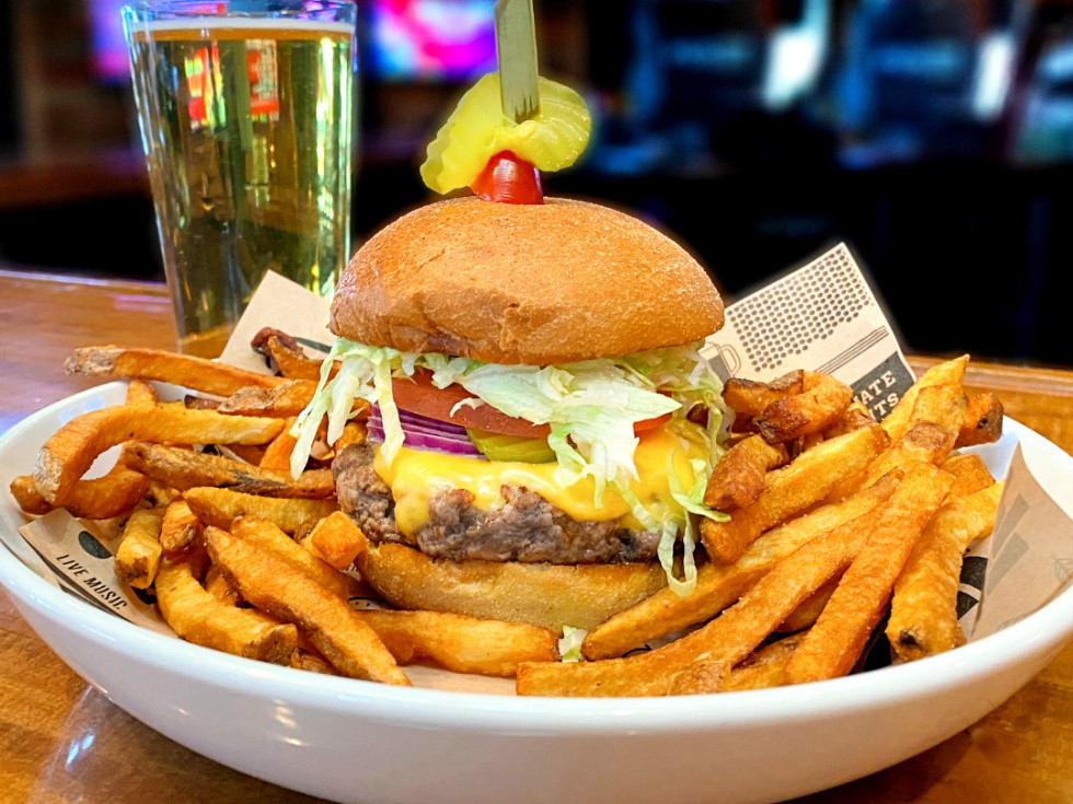 burger fries