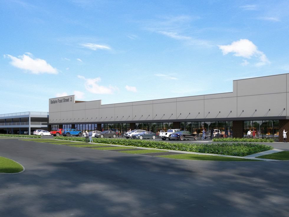 Bellaire Food Street phase 2 rendering